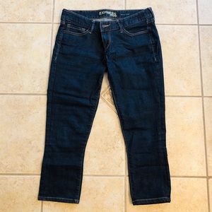 Express cropped jeans